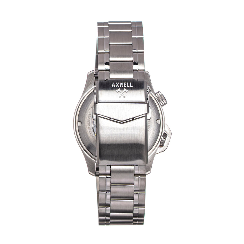 Axwell Vertigo Bracelet Watch w/Date - Black - AXWAW101-2