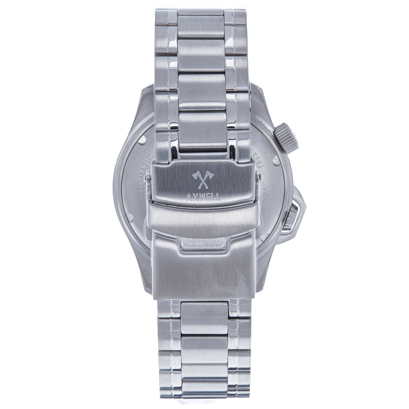 Axwell Vertigo Bracelet Miyota Watch w/Date - Grey - AXWAW101-9-MIY-SS