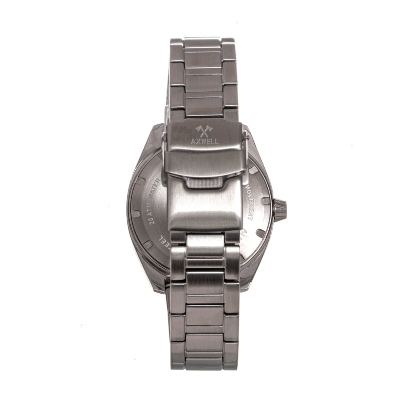 Axwell Ascent Bracelet Watch w/Date - Red - AXWAW103-5