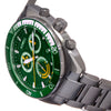 Axwell Minister Chronograph Bracelet Watch w/Date - Green - AXWAW105-5