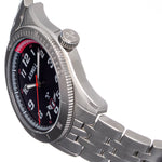 Axwell Vortex Bracelet Watch w/Date - Black/Red - AXWAW109-2