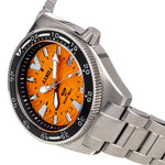 Axwell Basin Bracelet Watch w/Date - Orange - AXWAW104-6