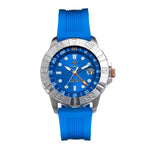 Axwell Barrage Strap Watch w/Date - Blue - AXWAW100-2
