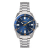 Axwell Timber Bracelet Watch w/ Date - Navy - AXWAW107-3